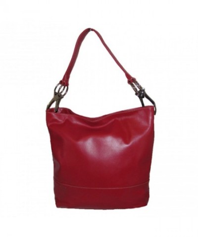 ili Classic Leather Shoulder Handbag