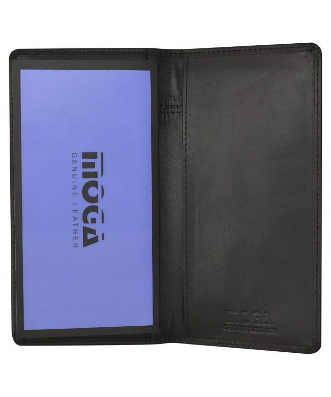 Handmade Genuine Leather Checkbook Italian