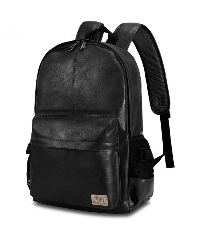Vintage Leather Backpack Parlober Weekender