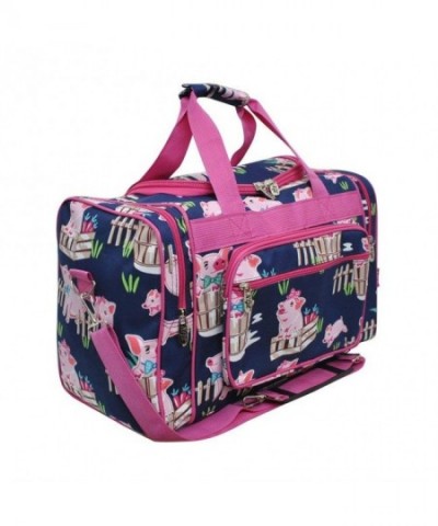 Happy Print NGIL Canvas Duffle