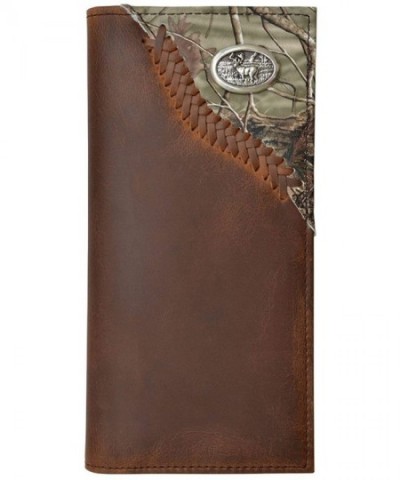 Custom Leather Wallet Realtree Concho