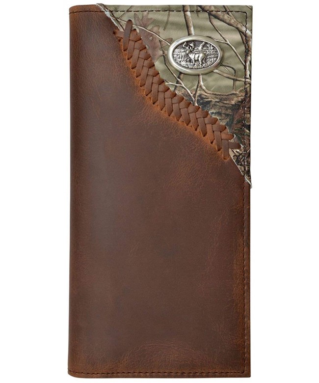 Custom Leather Wallet Realtree Concho