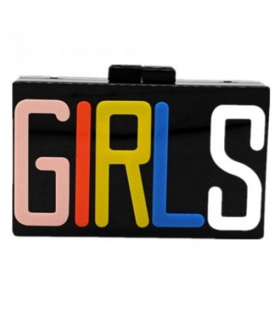 Shiratori Rectangular Acrylic Evening Handbag
