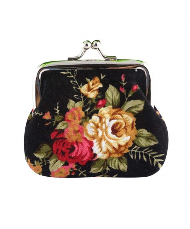 Baomabao Women Wallet Flower Clutch