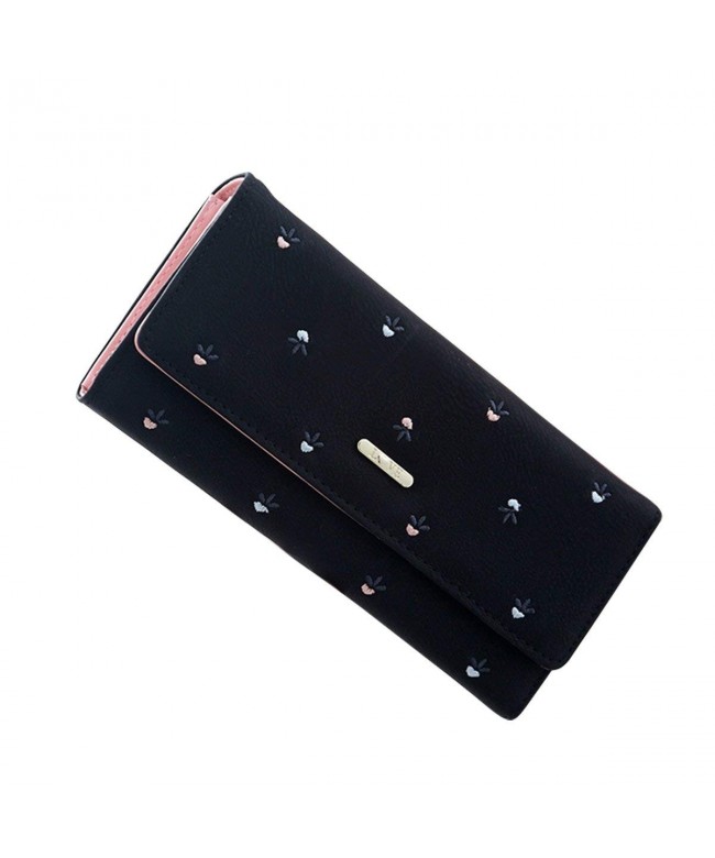 Clover Womens Leather Trifold Orgainer
