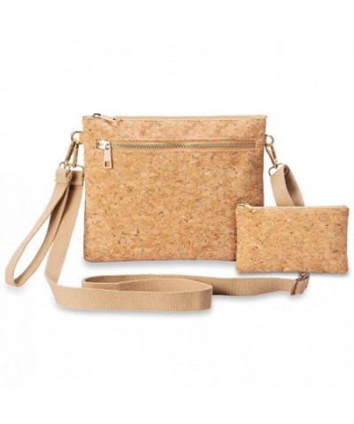 CrossBody Clutch Shoulder Zippers Pockets