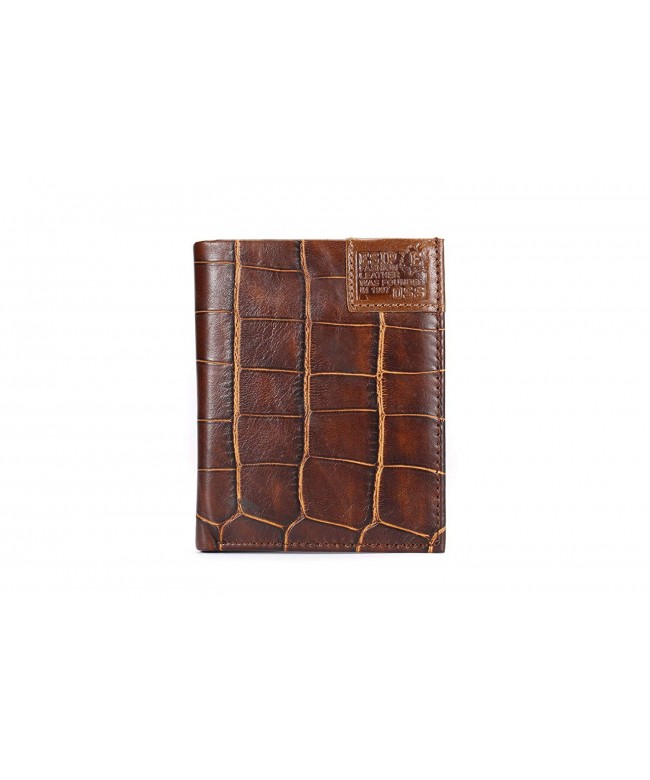 CLIVIO Genuine Leather Blocking Fashion