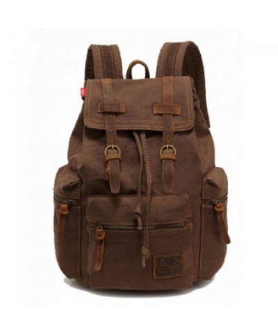 YST Vintage Backpack Rucksack Bookbags