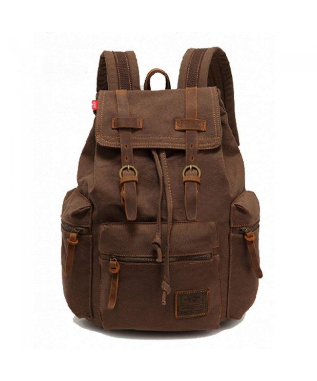 YST Vintage Backpack Rucksack Bookbags