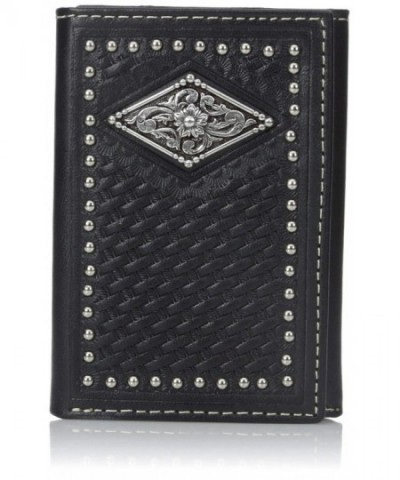Ariat Large Diamond Tri Fold Black