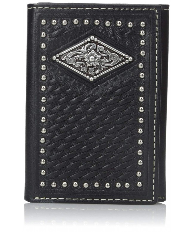 Ariat Large Diamond Tri Fold Black