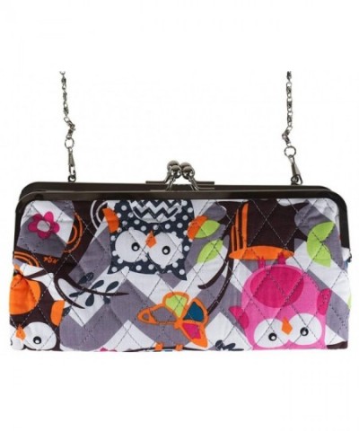 Hoot Owl Novelty Kisslock Chevron