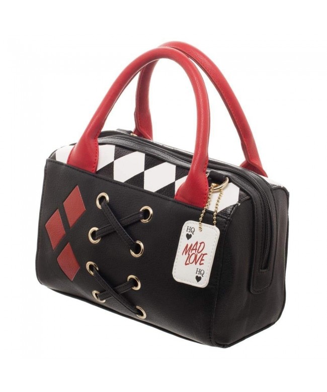 Haryley Quinn Diamond Satchel Handbag