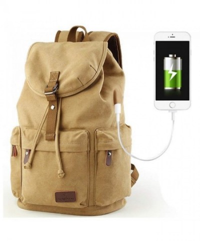 Beuniclo Backpack Vintage Rucksack Khaki new