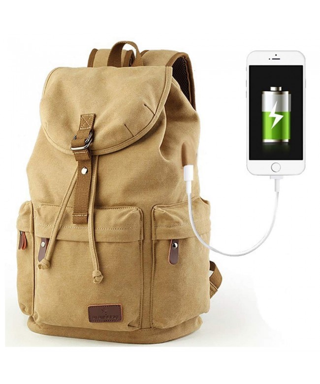 Beuniclo Backpack Vintage Rucksack Khaki new