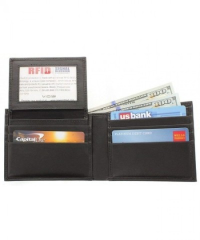 Viosi Blocking Leather Wallet Removable