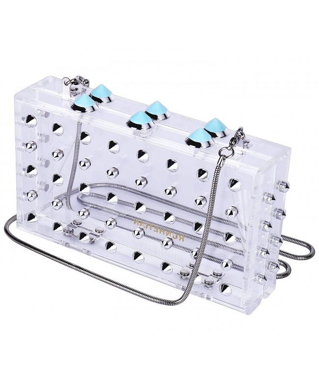 Shiny Acrylic Clutch Perspex Handbags
