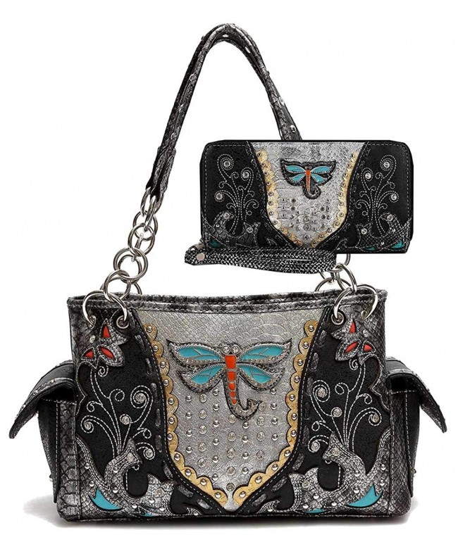 Western Purse Wallet Dragonfly Collection