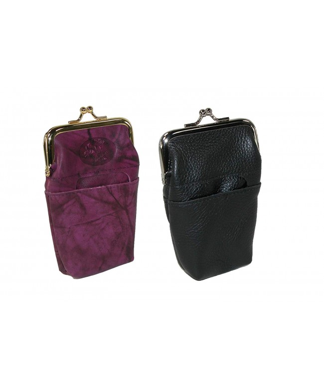 Buxton Womens Leather Fashion Cigarette