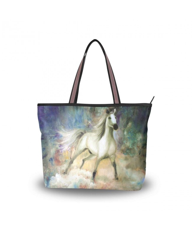 JSTEL Handle Shoulder Patern Handbag