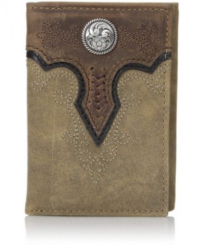 Ariat Floral Concho Embroidery Tri Fold