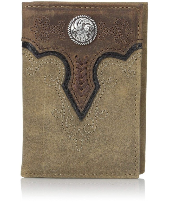 Ariat Floral Concho Embroidery Tri Fold
