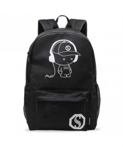 Luminous Backpack Anti Theft Noctilucent Notebook