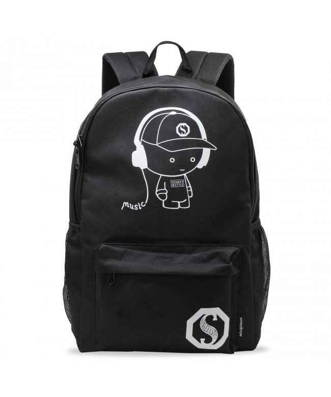 Luminous Backpack Anti Theft Noctilucent Notebook