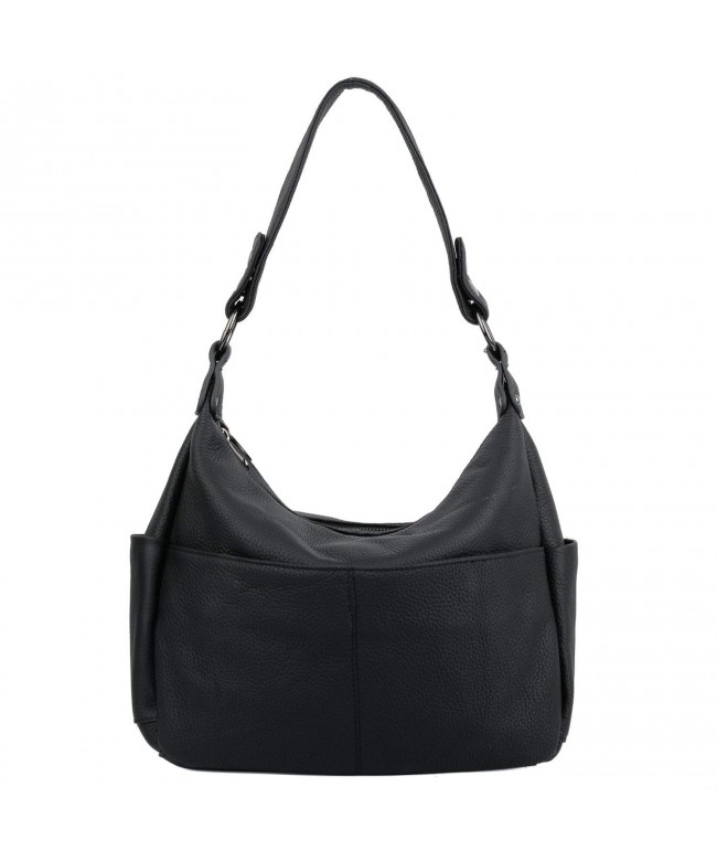 YALUXE Womens Cowhide Leather Shoulder