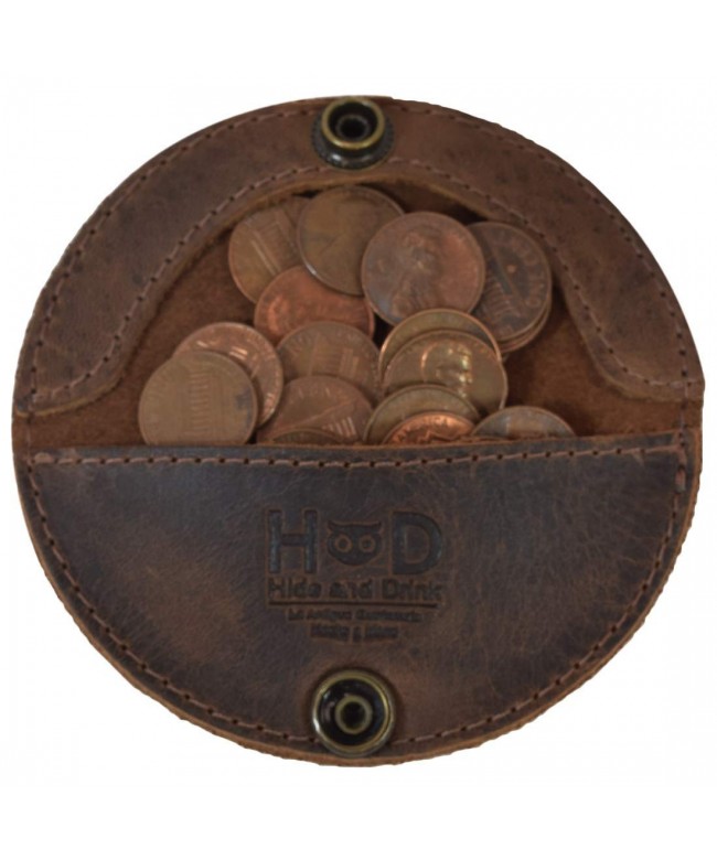 Rustic Leather Handmade Hide Drink