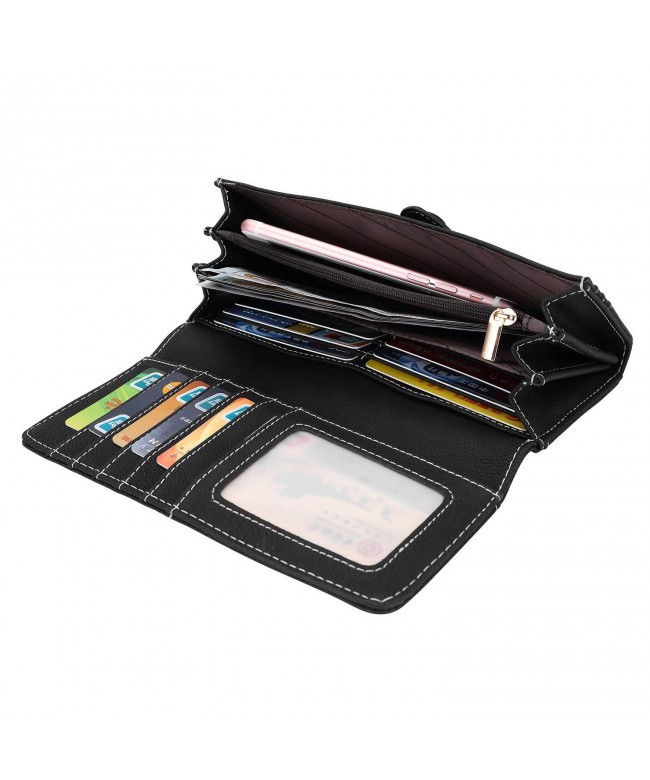 Leather Wallets Ladies Bifold Designer
