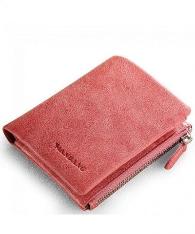 MANBANG Womens Compact Genuine Leather