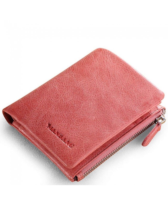 MANBANG Womens Compact Genuine Leather