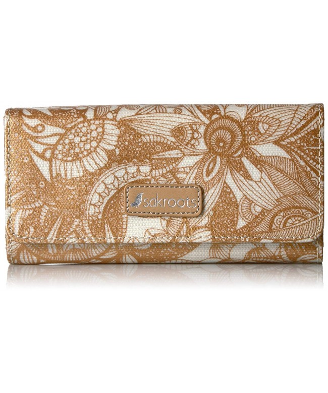 Sakroots Megan Snap Trifold Wallet
