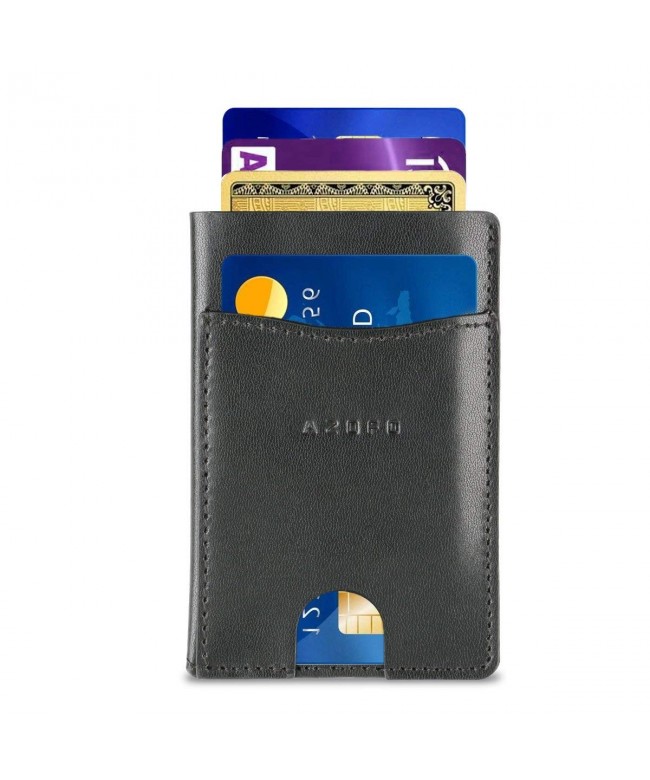 AZOFO Pocket Genuine Leather Blocking