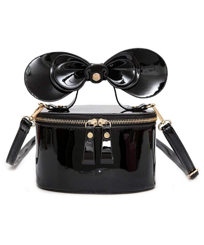 QZUnique Shining Leather Shoulder Crossbody