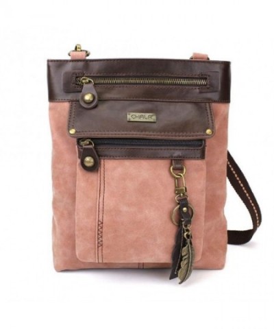 GEMINI Crossbody Leather Messenger Feather