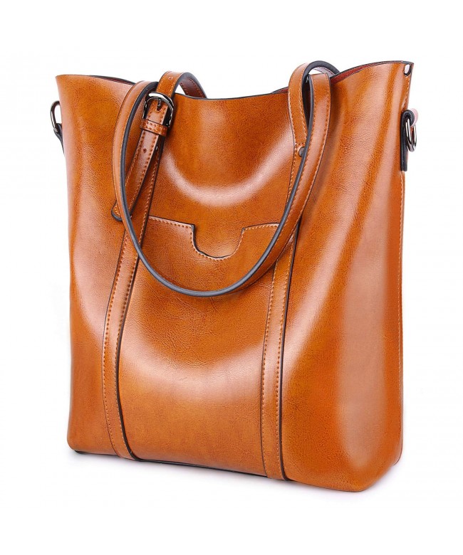 YALUXE Womens Vintage Leather Shoulder
