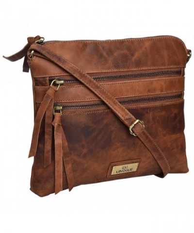 Genuine Leather Crossbody Handbag Women