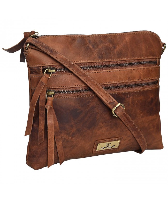 Genuine Leather Crossbody Handbag Women
