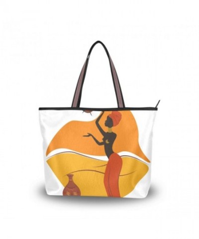 JSTEL Handle Shoulder African Handbag