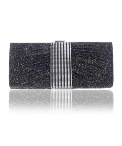 Damara Womens Glitter Evening Crystal