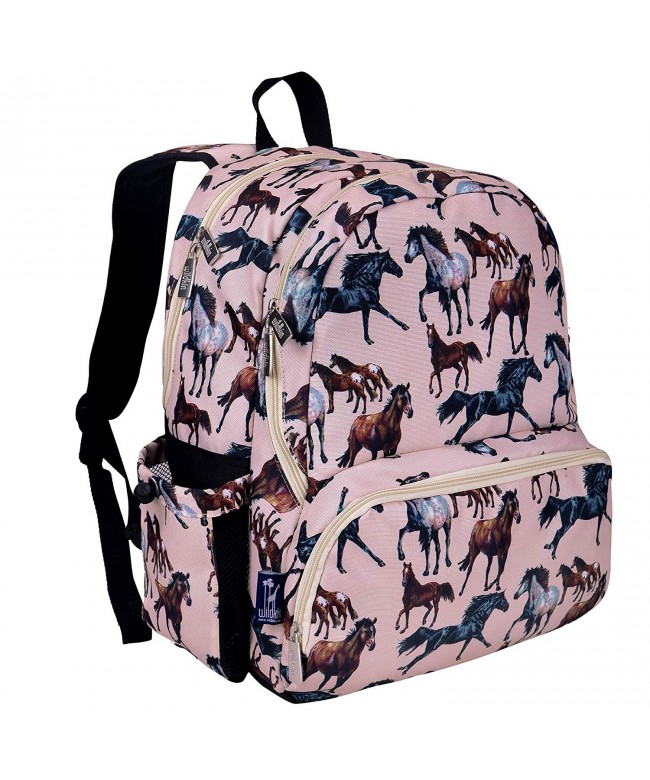Wildkin Backpack Zippered Compartments Moisture Resistant