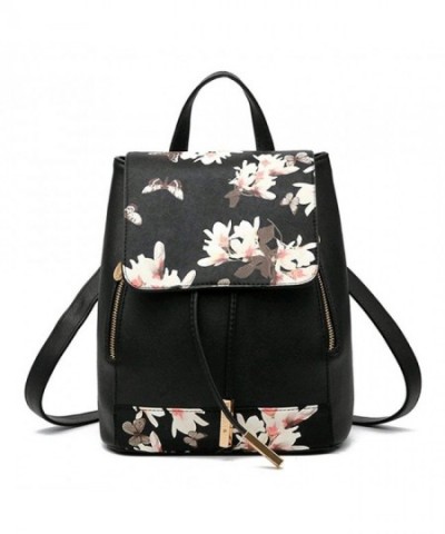 NAGU Leather Backpack Daypack Schoolbag