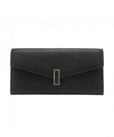 Leather Wallet Genuine Organizer Credit