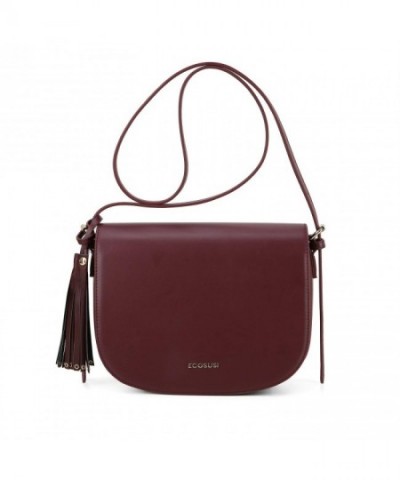 ECOSUSI Womens Saddle Crossbody Shoulder