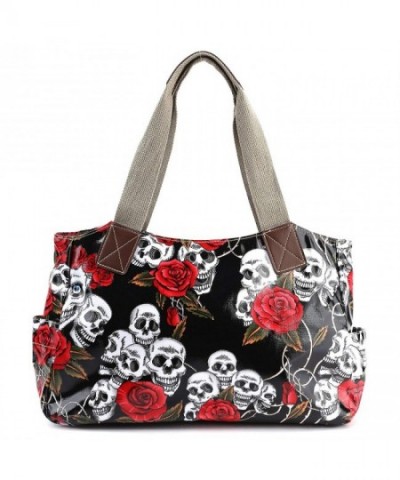 Cartoon Oilcloth Shoulder Canvas Handbag