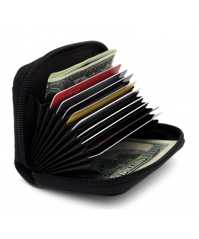 Blocking Genuine Leather Credit Security
