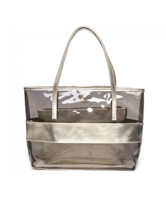 FANCY Waterprof Semi clear Stripe Shoulder