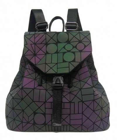 Roffatide Geometric Luminous Backpack Shoulder